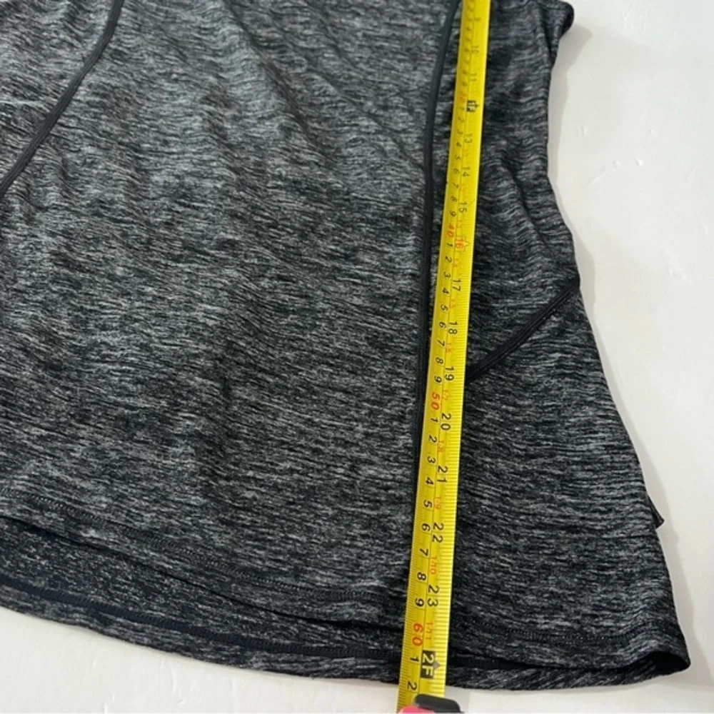 Lululemon Hustle Tank Back Ruffle Static Black 4 - Picture 8 of 8